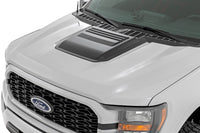 Rough Country | Hood Scoop | B3 Atlas Blue | Ford F-150 2WD/4WD (2021-2026) | HS30010-B3