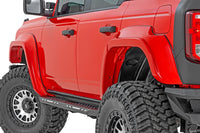 Rough Country | Fender Flares | PQ Race Red | Ford Bronco 4WD (2021-2026) | O-F12124-PQ