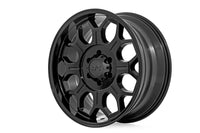 Rough Country | Rough Country 77 Series Wheel | One-Piece | Semi Gloss Black | 20x9 | 6x135 | -12mm | 77201217