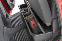 Rough Country | Under Seat Storage with Locking Lid | Double Cab | Chevy/GMC 1500/2500HD/3500HD (19-26) | RC0994