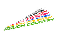 Rough Country | Rough Country Decal | 27 Inch Fender | Lime Green | 84170LG