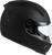 FLY RACING Revolt Solid Helmet ECE Matte Black XS - Part Number 73-8352XS