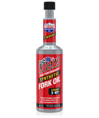 Lucas Synthetic Fork Oil 5wt 16oz - Part Number 10771