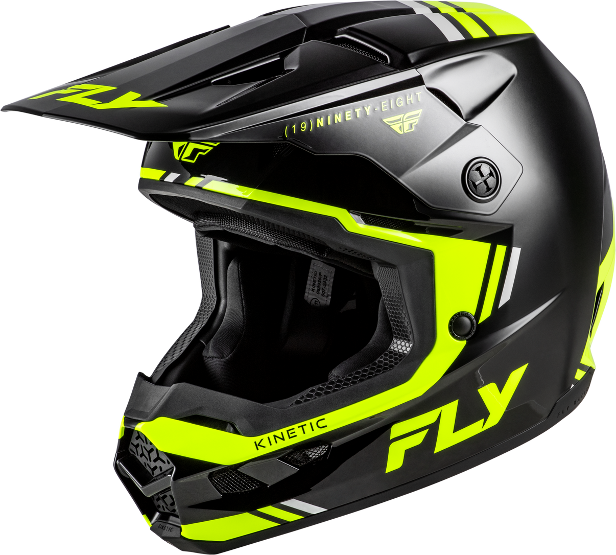 Kinetic Verdict Helmet Black/Hi Vis/Grey 2x