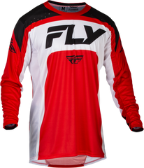 FLY RACING Youth Lite Jersey Red/White/Black YXL - Performance and Comfort