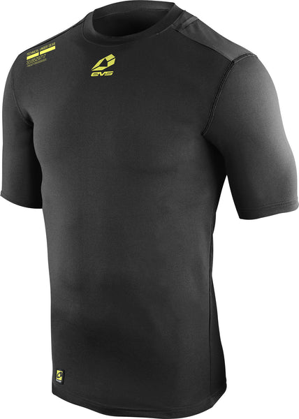 EVS Tug Shirt Black YL - Lightweight and Breathable Racing Gear