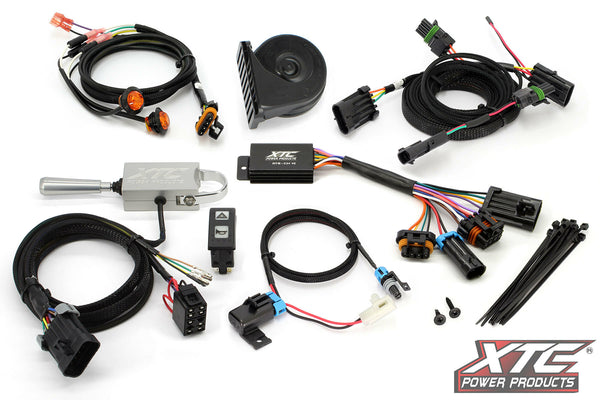 XTC Power Products ATS-L-CAN-X3 Automatic Turn Signal System with Billet Column Lever