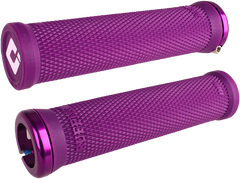 ODI Ruffian V2.1 BMX Grips - Purple/Purple (Part Number: L33RFPR-PR)