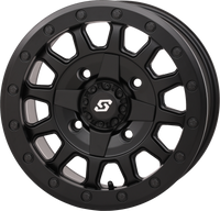 Adapt Dd Wheel 14x7 5+2 4/137 & 4/156 Matte Black