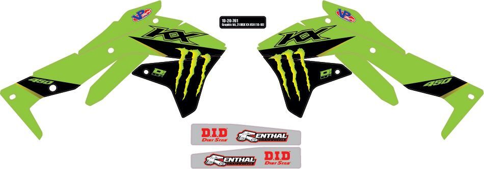Graphic Kit 21 Monster Kaw