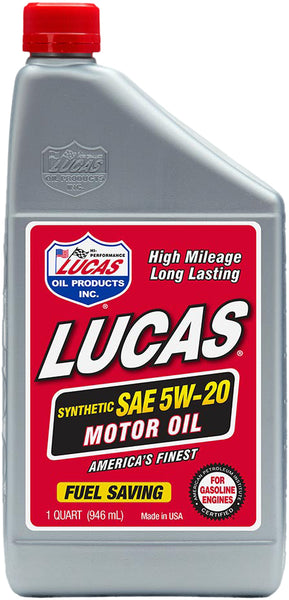 LUCAS 10082 5W-20 Synthetic Motor Oil