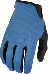 FLY RACING Mesh Gloves Slate Blue Large - Part Number 375-336L