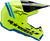 Alpinestars SM3 Youth Radium Helmet - Yellow Fluorescent/Black/Blue - Part Number 8301825-5017-YL