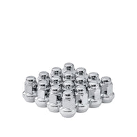 Lug Nuts Chrome Pol 3/8" 24 60  Tapered 16/Pk