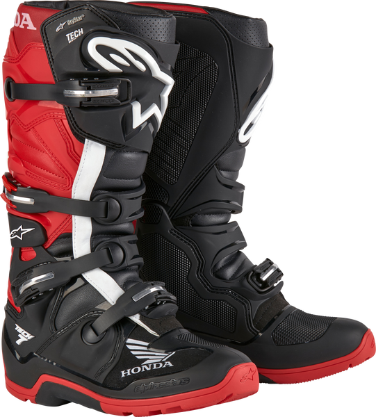 Alpinestars Tech 7 Enduro Drystar Boot Black/Bright Red Size 5