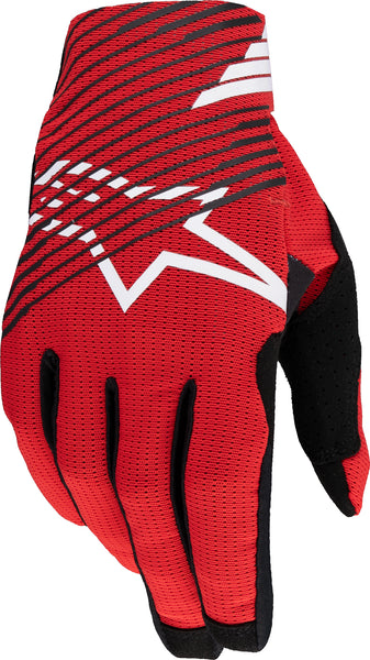 Alpinestars Radar Pro Gloves Bright Red Large - Part #3560325-3010-L