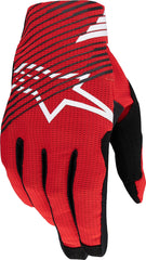 Alpinestars Radar Pro Gloves Bright Red - Part Number 3560325-3010-XXL