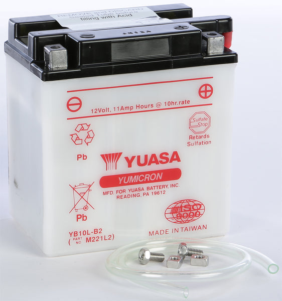 YUASA YUAM221L2 YB10L-B2 Conventional Battery