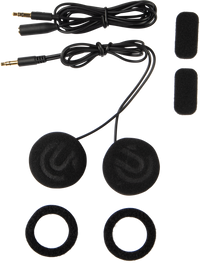 UCLEAR HDS10X Helmet Speakers with 40mm Drivers and 3.5mm Jack