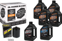 MAXIMA V Twin Oil Change Kit Mineral Evo - Part Number 90-069016PB