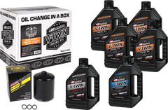 MAXIMA V Twin Oil Change Kit Mineral Evo - Part Number 90-069016PB