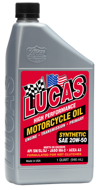 LUCAS Synthetic High Performance Oil 20W-50 - Part #10702