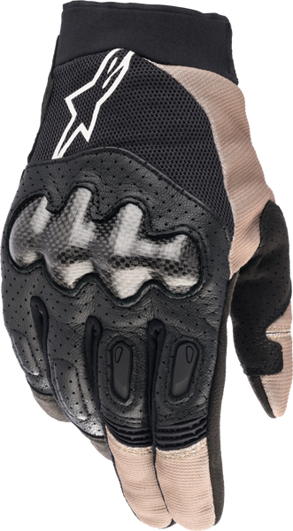 Alpinestars Megawatt Gloves Stone/Black 2x - 3565023-9831-XXL