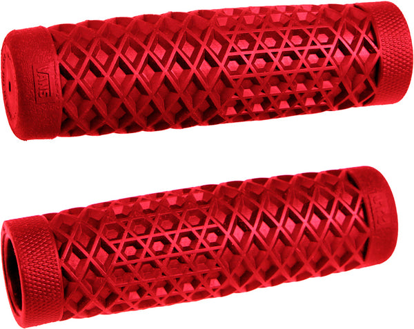 ODI Vans Cult Grips Red 1" - Classic V-Twin Motorcycle Grips