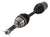 ALL BALLS AB6-PO-8-301 6 Ball Heavy Duty Axle Rear