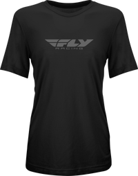 Women's Fly Origin Corp Tee Black/Grey Xl