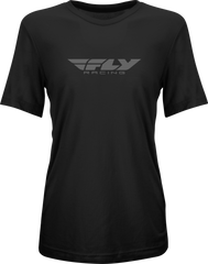 Women's Fly Origin Corp Tee Black/Grey Md