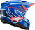 Alpinestars SM3 Youth Wurx Helmet - Blue/Red/White/Black (Part Number: 8302025-7312-YL)