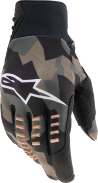 Alpinestars SMX E Gloves Black/Camo/Sand - Part #3564020-9189-S