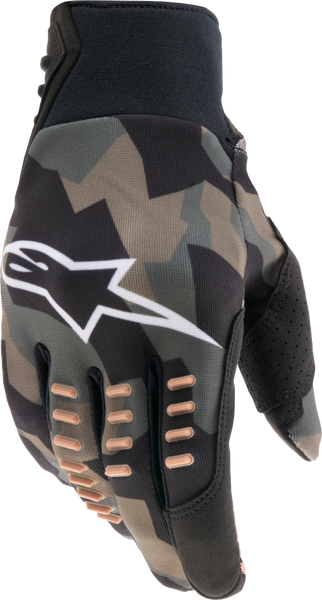 Alpinestars SMX E Gloves - Black/Camo/Sand - Part Number 3564020-9189-M