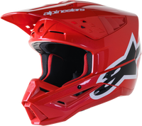 S M5 Corp Helmet Bright Red Glossy Xl