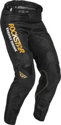Kinetic Rockstar Pants Black/Gold Sz 34