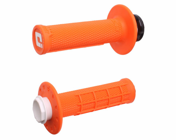 ODI Micro X Lock On Grips Half Waffle Orange/Black H36MXO