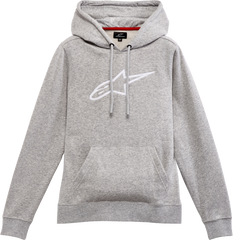 Alpinestars Women's Ageless V2 Hoodie in Grey Heather - Part Number 1232-51810-1026-XL