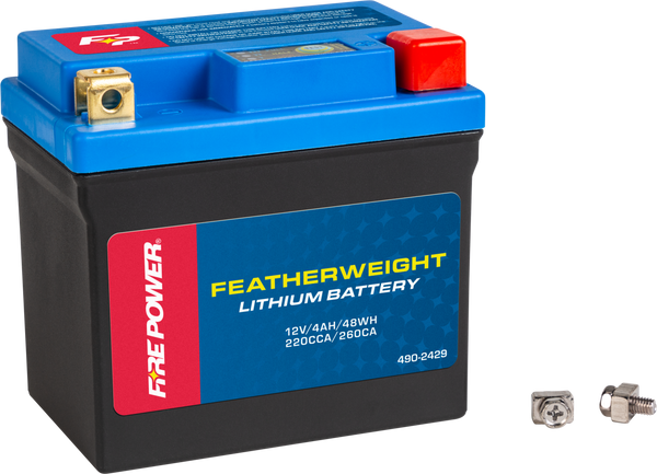 FIRE POWER HJTZ7SL-FPP-B Featherweight Lithium Battery - 220 CCA 12V/48Wh