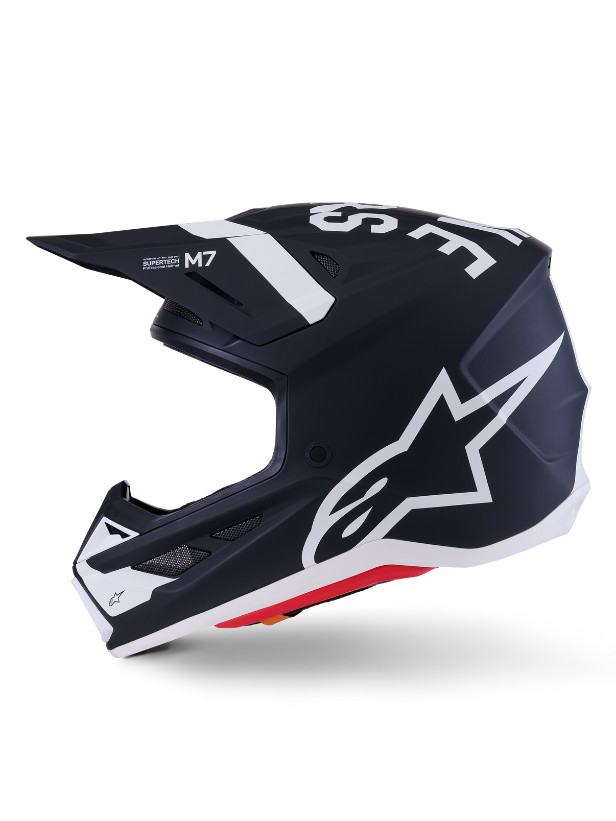Sm7 Dasher Helmet Blk/Wht Matt 2x