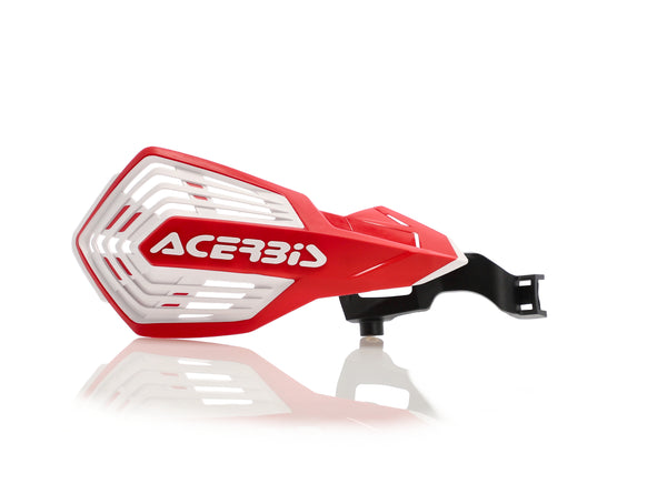 ACERBIS K Future Handguard Gas Red/White - Part Number 2895621005