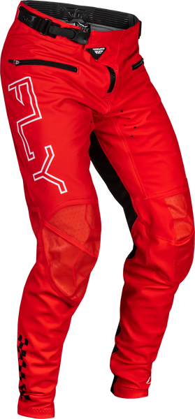 FLY RACING Youth Rayce Bicycle Pants Red Sz 20 - Durable & Stylish BMX/MTB Gear