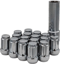 16/Pk 12mm 1.25 Tapered Lug Nuts Splined
