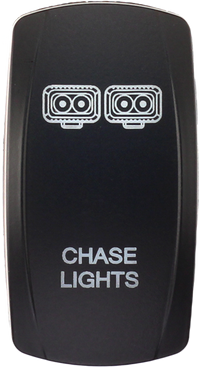 XTC Power Products SW00-00112028 Dash Switch Rocker Face Chase Lights