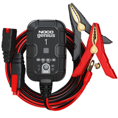 NOCO GENIUS GENIUS1 Battery Charger 1 Amp for Lead Acid and Lithium-Ion Batteries