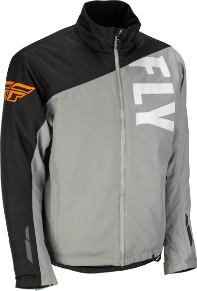 FLY RACING Aurora Jacket in Grey/Black/Orange - Part Number 470-41232X