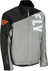 FLY RACING Aurora Jacket in Grey/Black/Orange - Part Number 470-41232X