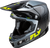 FLY RACING Formula S Carbon Protocol Helmet - Black Carbon/Grey/Hi Vis, Part 73-4464L