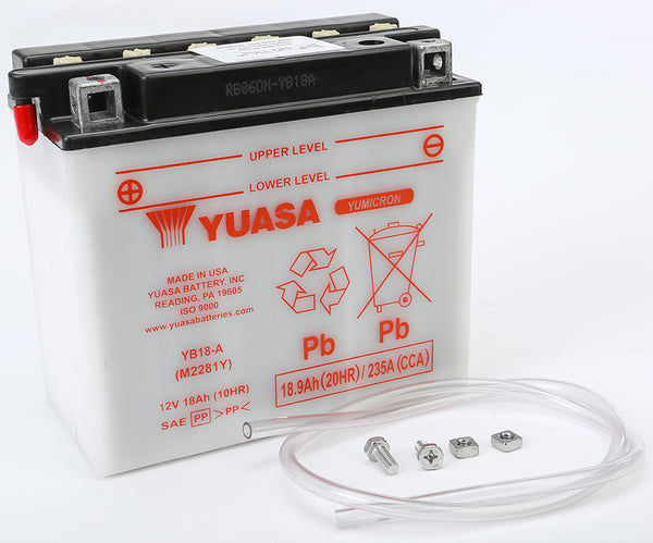 YUASA YUAM2281Y Battery Yb18 A Conventional