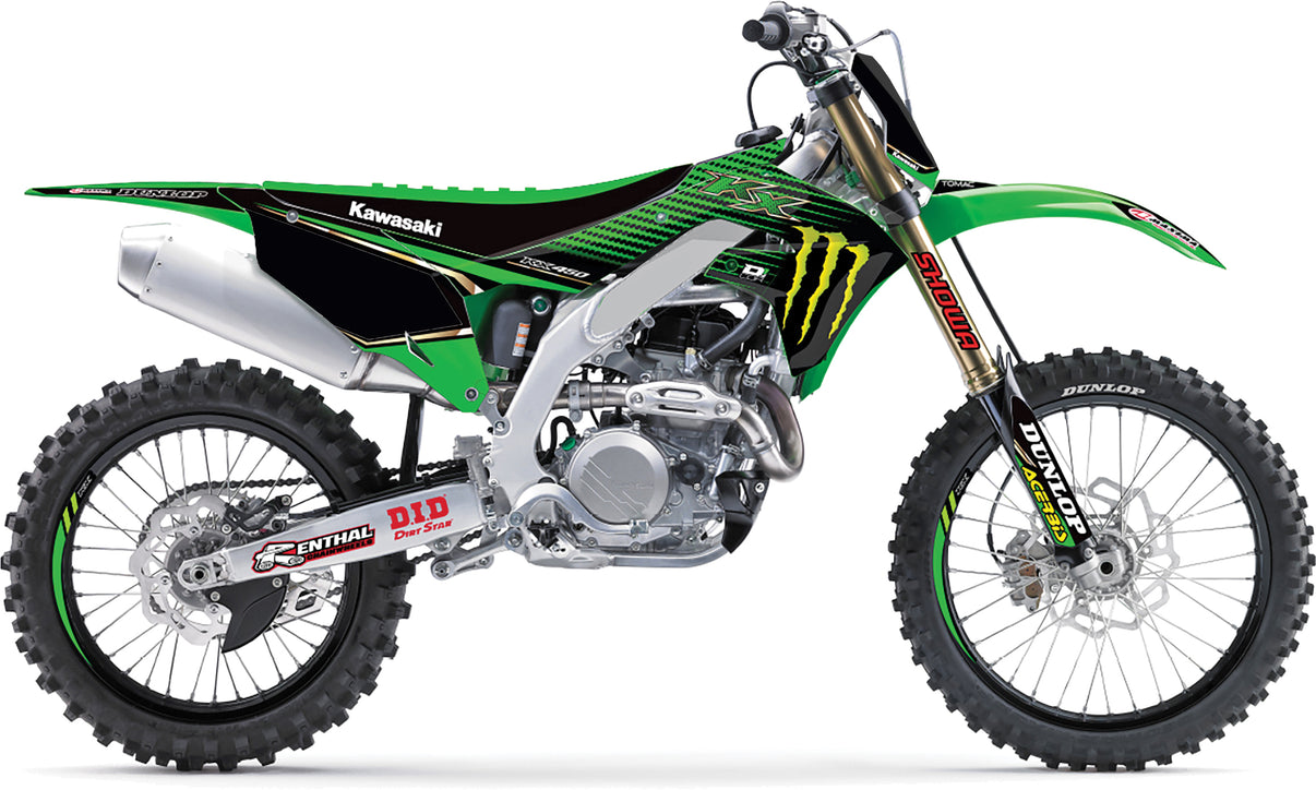 Graphic Kit 19 Monster Kaw Kxf 450